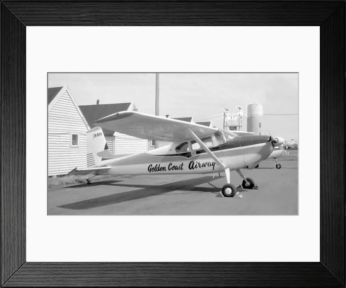 Framed Print : Cessna 180 ZK-BFD Framed Print : Cessna 180 ZK-BFD