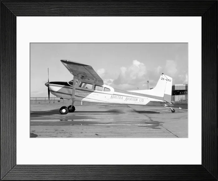Framed Print : Cessna 180 ZK-CKU Framed Print : Cessna 180 ZK-CKU
