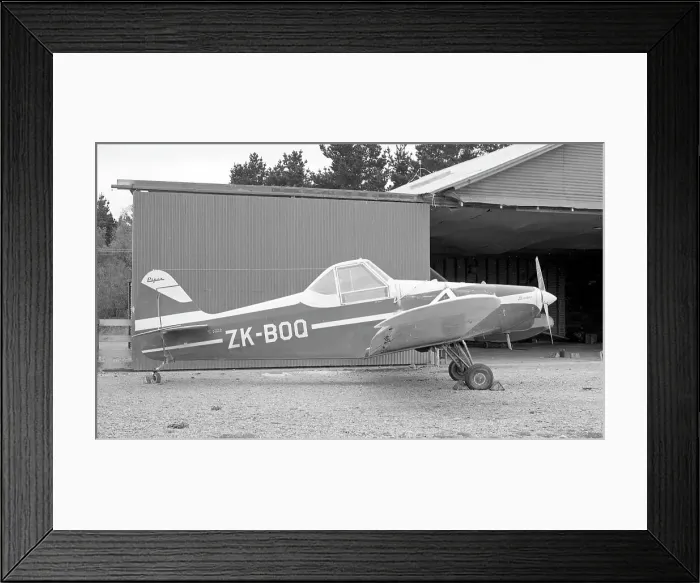 Framed Print : Piper PA-25 Pawnee ZK-BOQ Framed Print : Piper PA-25 Pawnee ZK-BOQ