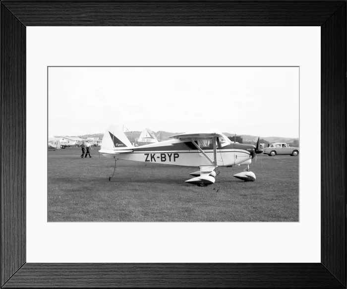 Framed Print : Piper PA-22 Colt ZK-BYP Framed Print : Piper PA-22 Colt ZK-BYP