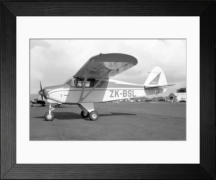 Framed Print : Piper PA-22 Colt ZK-BSL Framed Print : Piper PA-22 Colt ZK-BSL
