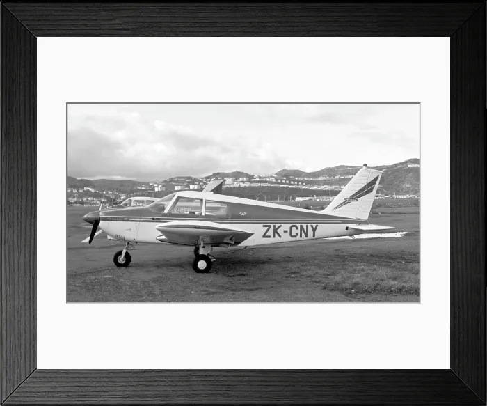 Framed Print : Piper PA-28 Cherokee C ZK-CNY Framed Print : Piper PA-28 Cherokee C ZK-CNY