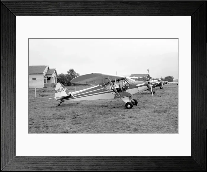 Framed Print : Piper PA-18 Super Cub ZK-BQS Framed Print : Piper PA-18 Super Cub ZK-BQS
