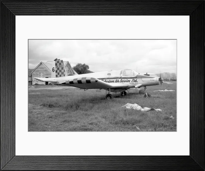 Framed Print : Fletcher FU-24 ZK-BIO 6 Framed Print : Fletcher FU-24 ZK-BIO 6