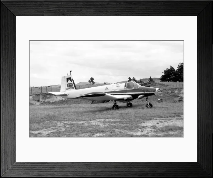 Framed Print : Fletcher FU-24 ZK-COD Framed Print : Fletcher FU-24 ZK-COD
