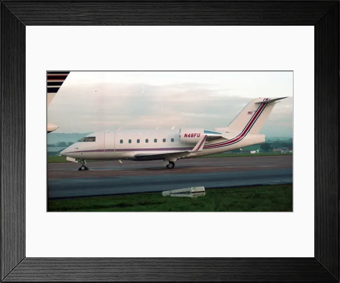 Framed Print : Canadair CL-601 Challenger 3A N48FU Framed Print : Canadair CL-601 Challenger 3A N48FU