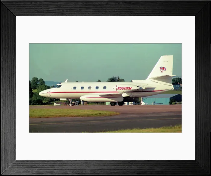 Framed Print : Lockheed L-1329 JetStar 2 N500NM Framed Print : Lockheed L-1329 JetStar 2 N500NM