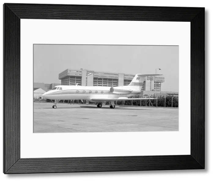 Framed Print : Grumman G-1159 Gulfstream II N9300 Framed Print : Grumman G-1159 Gulfstream II N9300