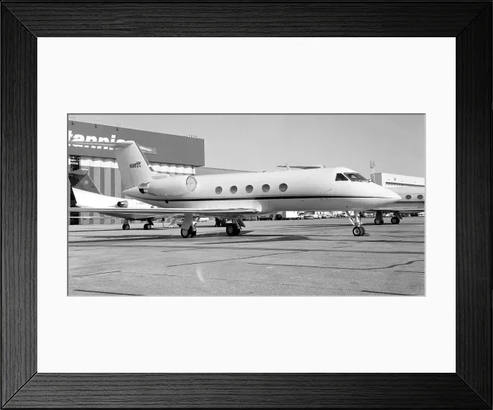 Framed Print : Gulfstream III N902C Framed Print : Gulfstream III N902C