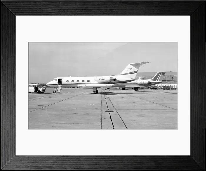 Framed Print : Grumman G-1159 Gulfstream II G-HADI Framed Print : Grumman G-1159 Gulfstream II G-HADI