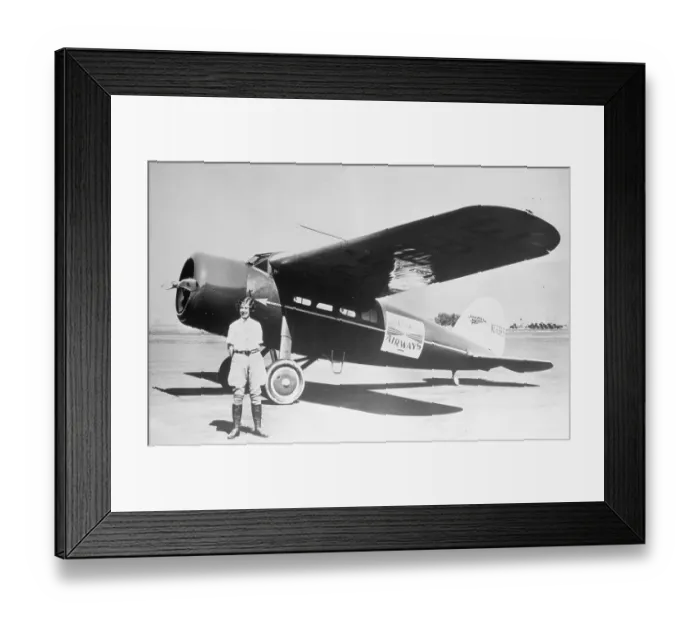 Framed Print : Lockheed Vega 5 NC658E Framed Print : Lockheed Vega 5 NC658E