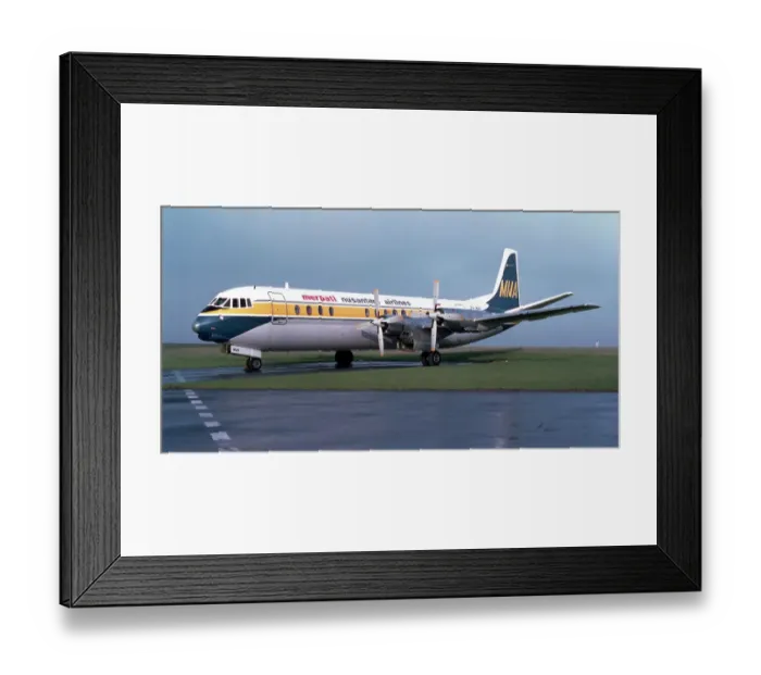 Framed Print : Vickers 953 Vanguard PK-MVF Framed Print : Vickers 953 Vanguard PK-MVF
