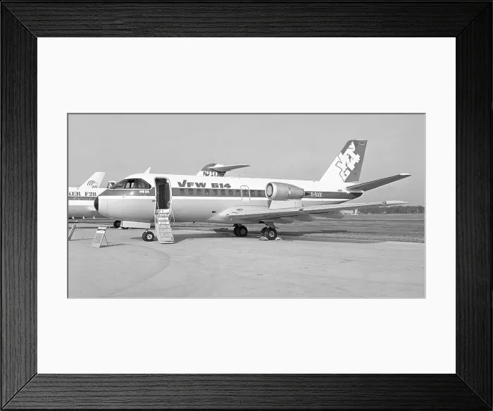 Framed Print : VFW-Fokker VFW 614 D-BABI Framed Print : VFW-Fokker VFW 614 D-BABI