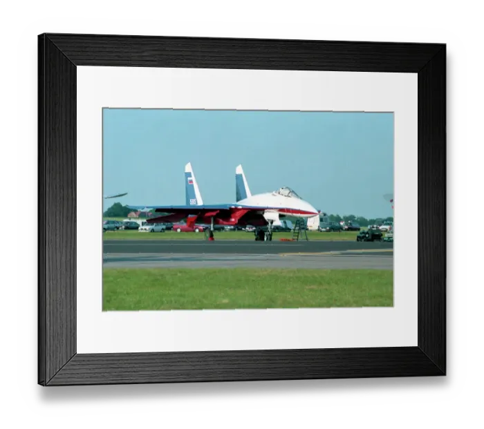 Framed Print : Sukhoi Su-27A 595 Framed Print : Sukhoi Su-27A 595