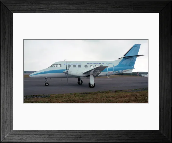 Framed Print : British Aerospace Jetstream 31 G-IBLX Framed Print : British Aerospace Jetstream 31 G-IBLX