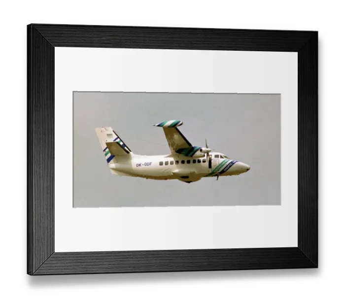 Framed Print : Let L-410 Turbolet OK-ODF Framed Print : Let L-410 Turbolet OK-ODF