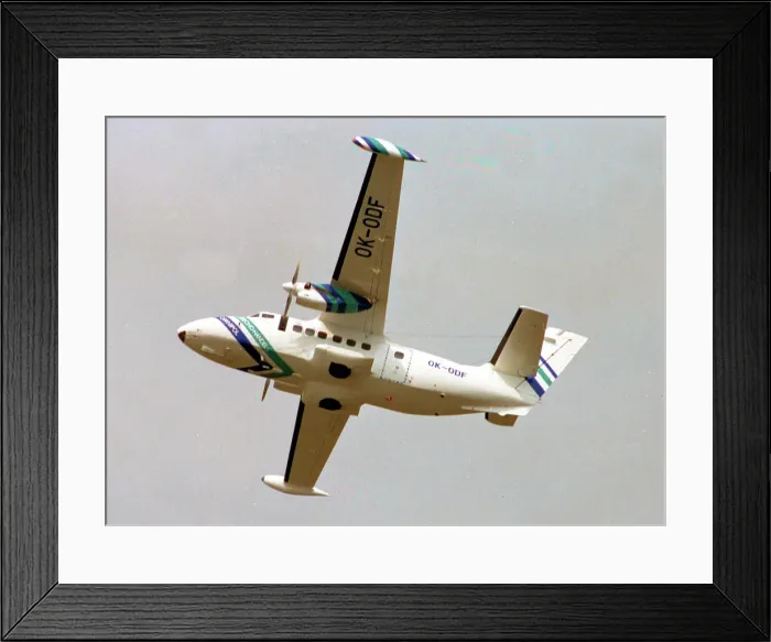 Framed Print : Let L-410 Turbolet OK-ODF Framed Print : Let L-410 Turbolet OK-ODF