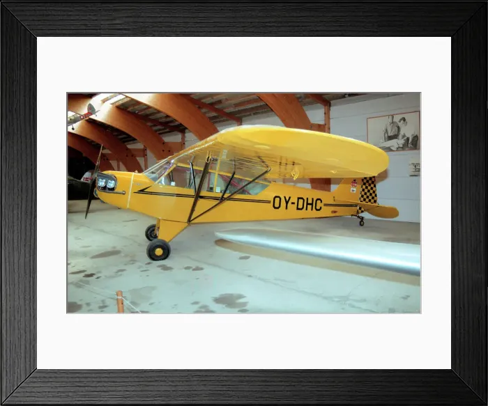 Framed Print : Piper J3C-65 Cub OY-DHC Framed Print : Piper J3C-65 Cub OY-DHC