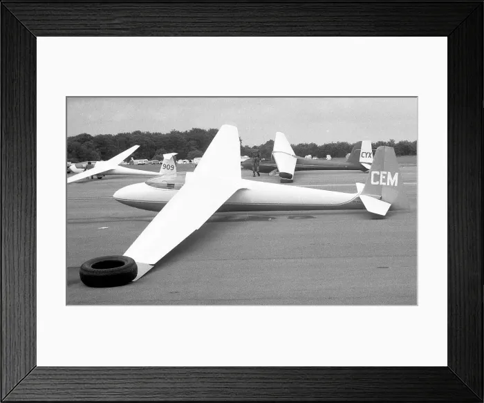 Framed Print : Schleicher K-6E CEM Framed Print : Schleicher K-6E CEM