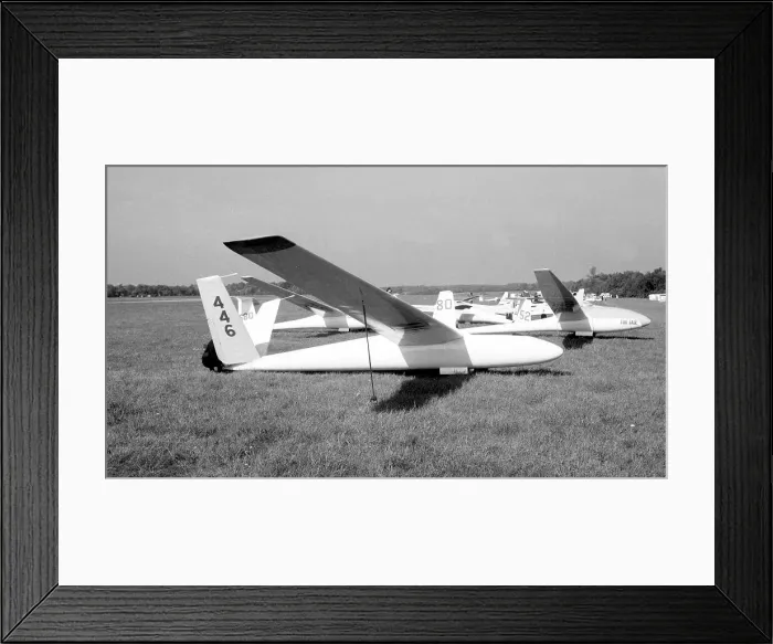 Framed Print : Schempp-Hirth SHK 446 Framed Print : Schempp-Hirth SHK 446