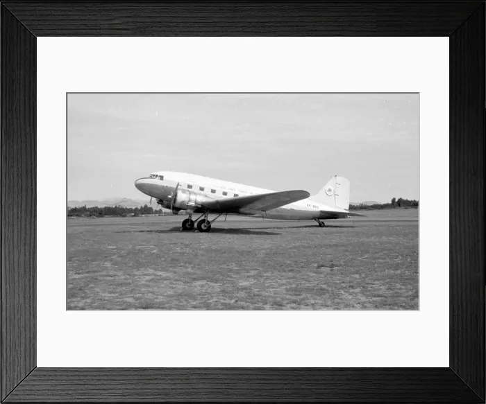 Framed Print : Douglas DC-3 ZK-BKD Framed Print : Douglas DC-3 ZK-BKD