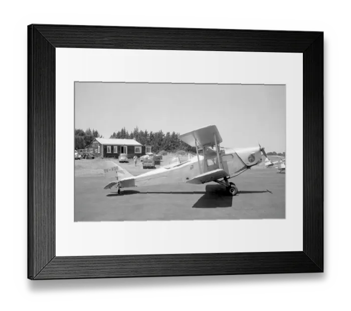 Framed Print : de Havilland DH. 83 Fox Moth ZK-AQB Framed Print : de Havilland DH. 83 Fox Moth ZK-AQB