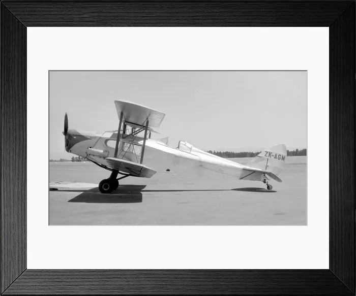 Framed Print : de Havilland DH. 83 Fox Moth ZK-AGM Framed Print : de Havilland DH. 83 Fox Moth ZK-AGM
