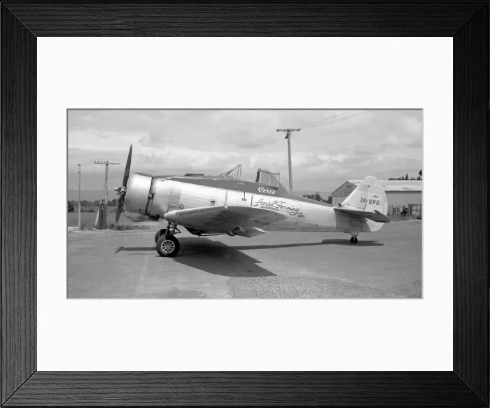 Framed Print : Commonwealth Aircraft CA-28 Ceres ZK-BPU Framed Print : Commonwealth Aircraft CA-28 Ceres ZK-BPU
