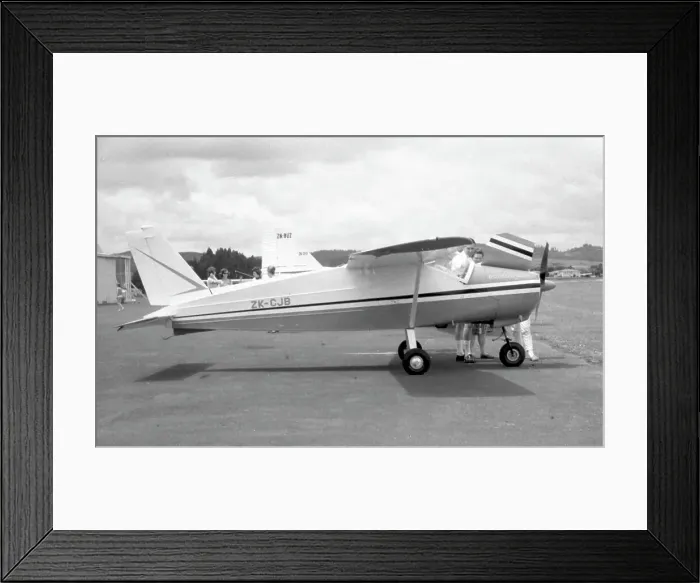 Framed Print : Bolkow BO 208 Junior ZK-CJB