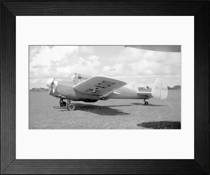 Framed Print : Miles M. 65 Gemini 1A ZK-AQO Framed Print : Miles M. 65 Gemini 1A ZK-AQO