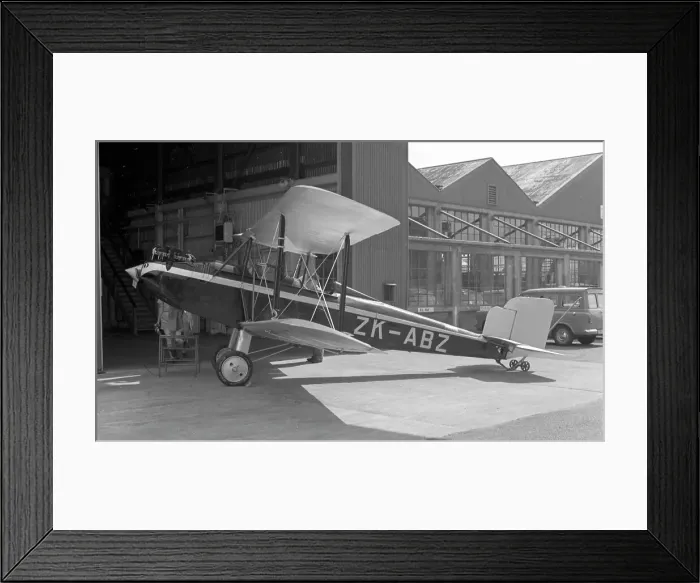 Framed Print : Simmonds Spartan Three Seater ZK-ABZ Framed Print : Simmonds Spartan Three Seater ZK-ABZ