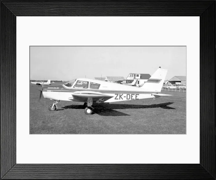Framed Print : Piper PA-28 Cherokee D ZK-DEE