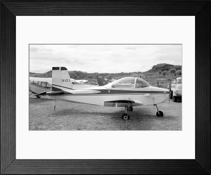 Framed Print : Victa Airtourer 130 ZK-CFJ Framed Print : Victa Airtourer 130 ZK-CFJ