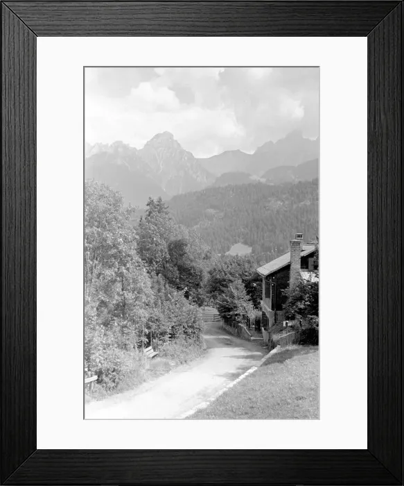 Framed Print : Swiss Alps: alpine view Framed Print : Swiss Alps: alpine view