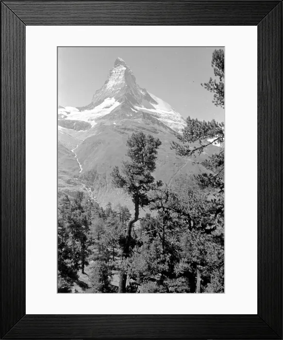 Framed Print : Swiss Alps: The Matterhorn Framed Print : Swiss Alps: The Matterhorn
