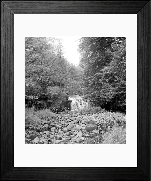 Framed Print : Lake district: Picturesque waterfall Framed Print : Lake district: Picturesque waterfall