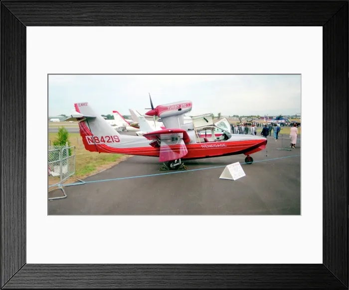 Framed Print : Lake LA-270 Turbo Renegade N842191 Framed Print : Lake LA-270 Turbo Renegade N842191