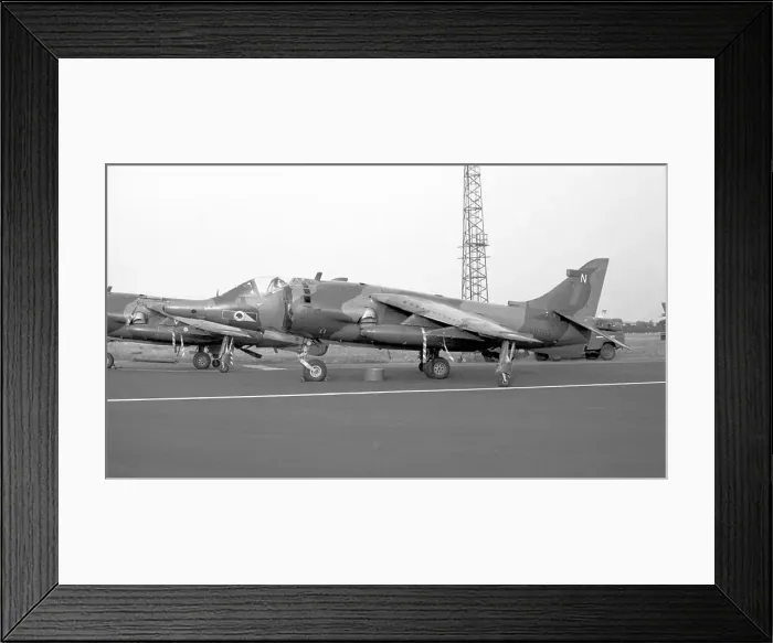Framed Print : Hawker Siddeley Harrier GR. 3 XV783 N Framed Print : Hawker Siddeley Harrier GR. 3 XV783 N