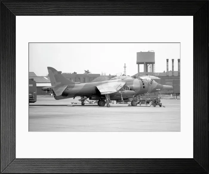 Framed Print : Hawker Siddeley Harrier GR. 3 XV753 06 Framed Print : Hawker Siddeley Harrier GR. 3 XV753 06