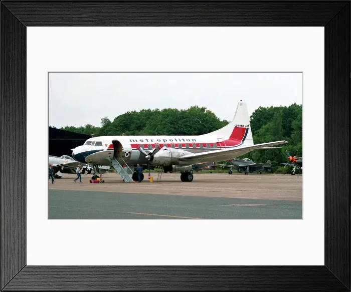 Framed Print : Convair CV-440 Metropolitan Framed Print : Convair CV-440 Metropolitan