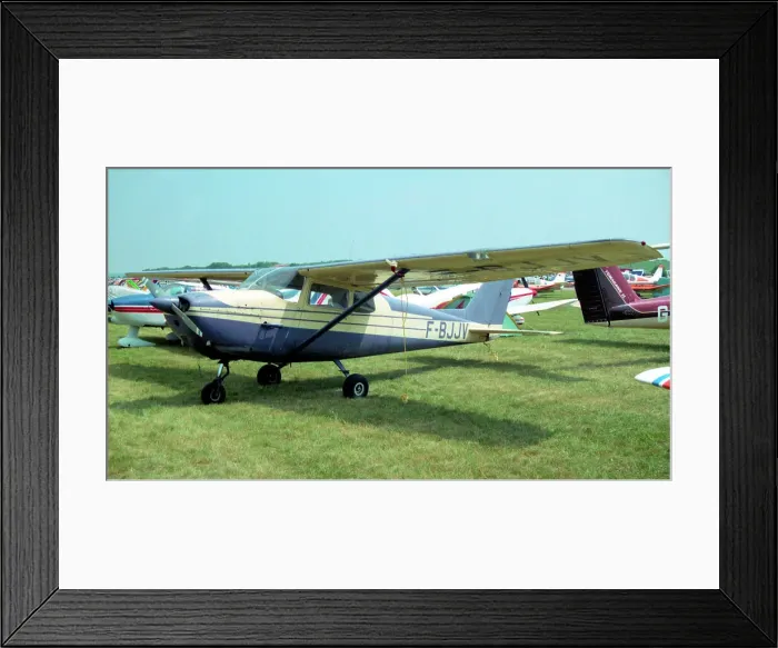 Framed Print : Cessna 172B F-BJJV Framed Print : Cessna 172B F-BJJV