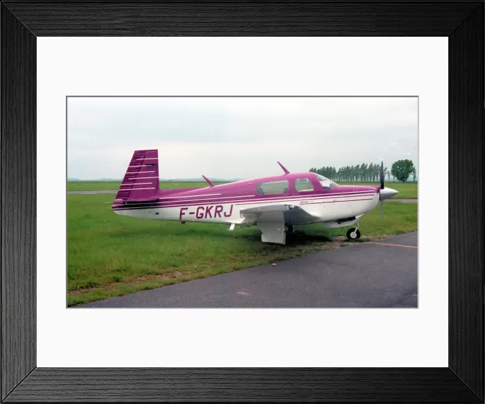 Framed Print : Mooney M. 20J F-GKRJ Framed Print : Mooney M. 20J F-GKRJ