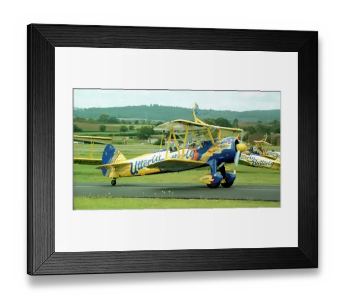 Framed Print : Boeing-Stearman N2S-1 N707TJ Framed Print : Boeing-Stearman N2S-1 N707TJ