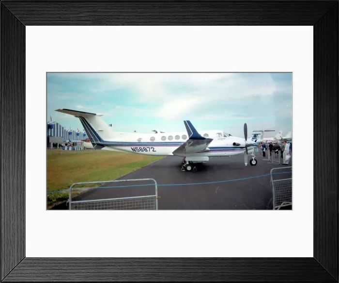 Framed Print : Beech 350 Super King Air N56872 Framed Print : Beech 350 Super King Air N56872