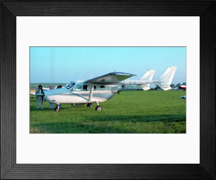Framed Print : Cessna P337G Pressurised Skymaster N772H Framed Print : Cessna P337G Pressurised Skymaster N772H