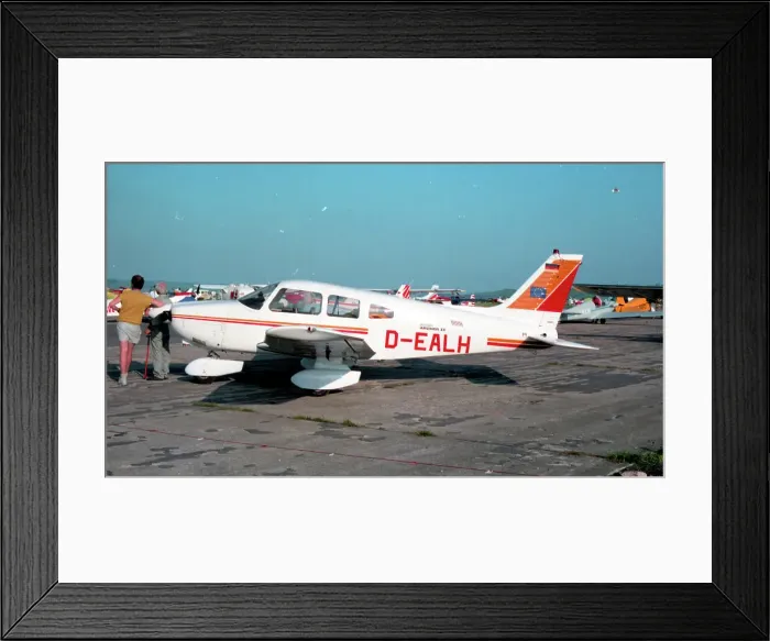 Framed Print : Piper PA-28 Archer II D-EALH Framed Print : Piper PA-28 Archer II D-EALH