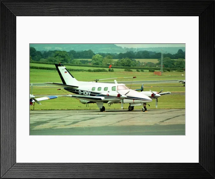 Framed Print : Beechcraft B60 Duke D-ICKY Framed Print : Beechcraft B60 Duke D-ICKY