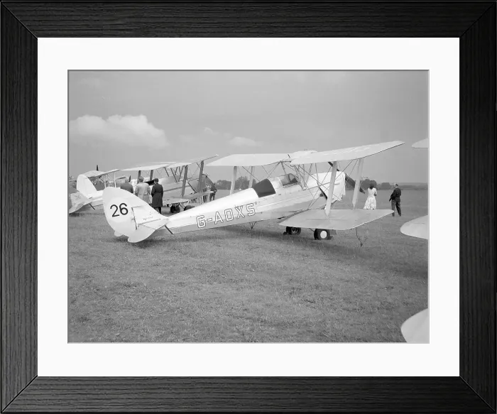 Framed Print : de Havilland DH-82A Tiger Moth II G-AOXS Framed Print : de Havilland DH-82A Tiger Moth II G-AOXS