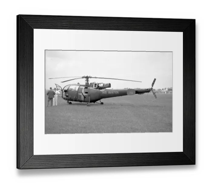 Framed Print : Sud Aviation SE. 3160 Alouette III F-BLGX Framed Print : Sud Aviation SE. 3160 Alouette III F-BLGX