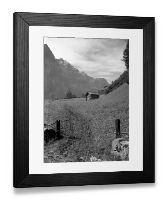 Framed Print : Swiss Alps: alpine view Framed Print : Swiss Alps: alpine view